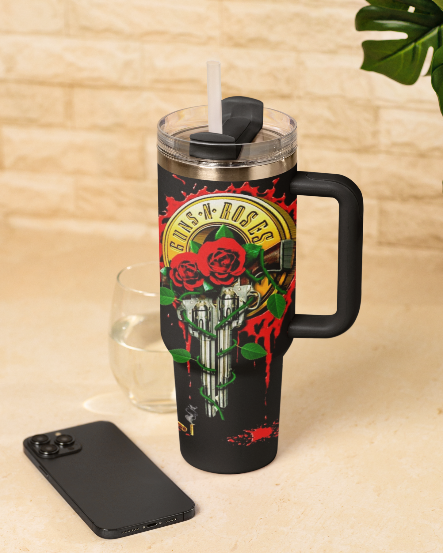 30oz Guns & Roses Tumbler