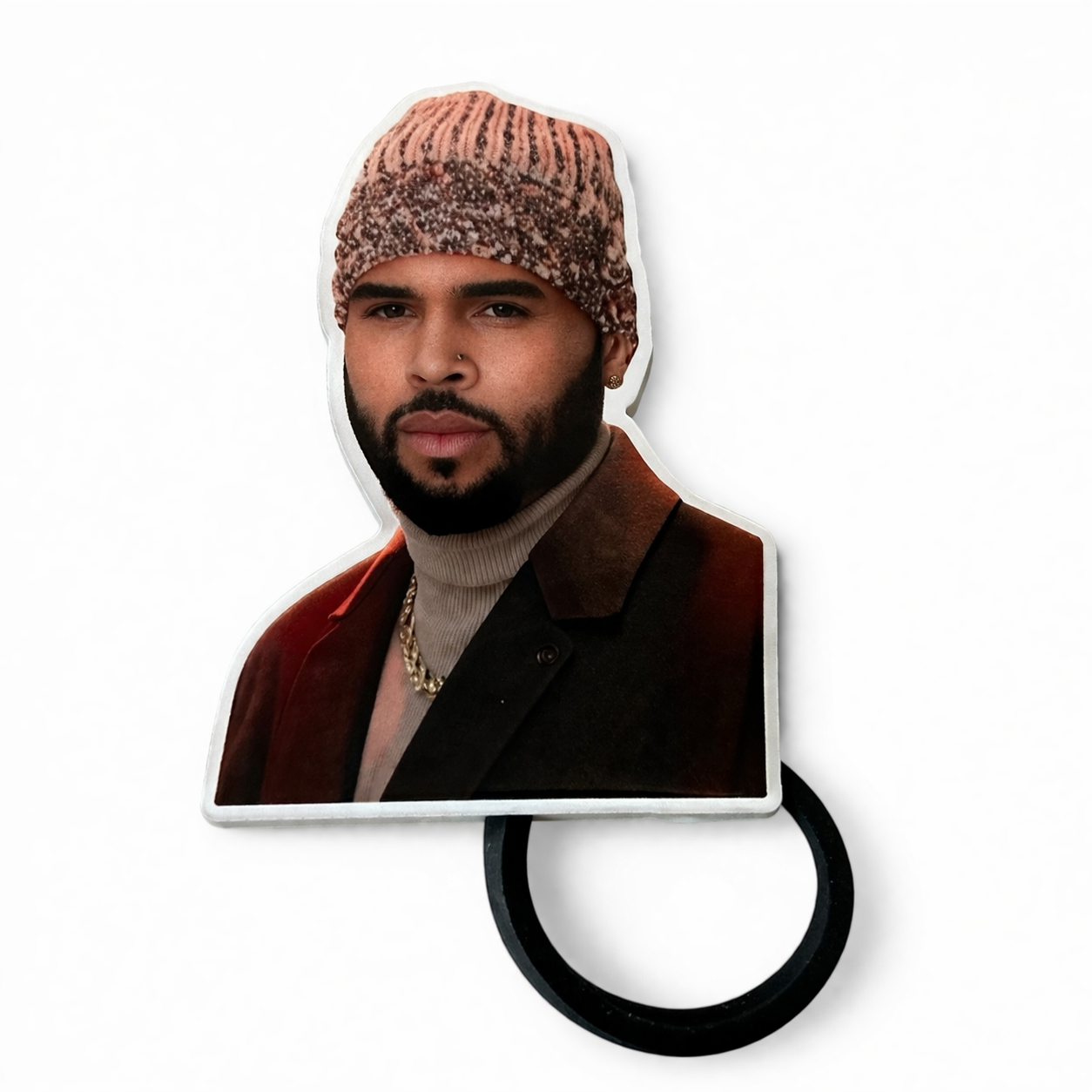 Chris Brown Tumbler & Straw Topper Bundle (Grey)